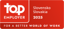 Ocenenie Top Employer 2024 Slovensko