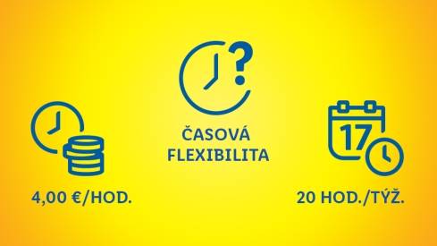 študentská brigáda - dlhodobá a flexibilná práca pre študentov v Lidli